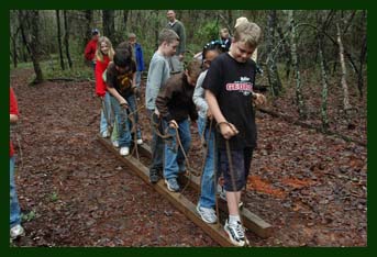 Low Ropes Team Work
